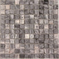 Cloud Grey Mosaic Real Marble Cut 1x1