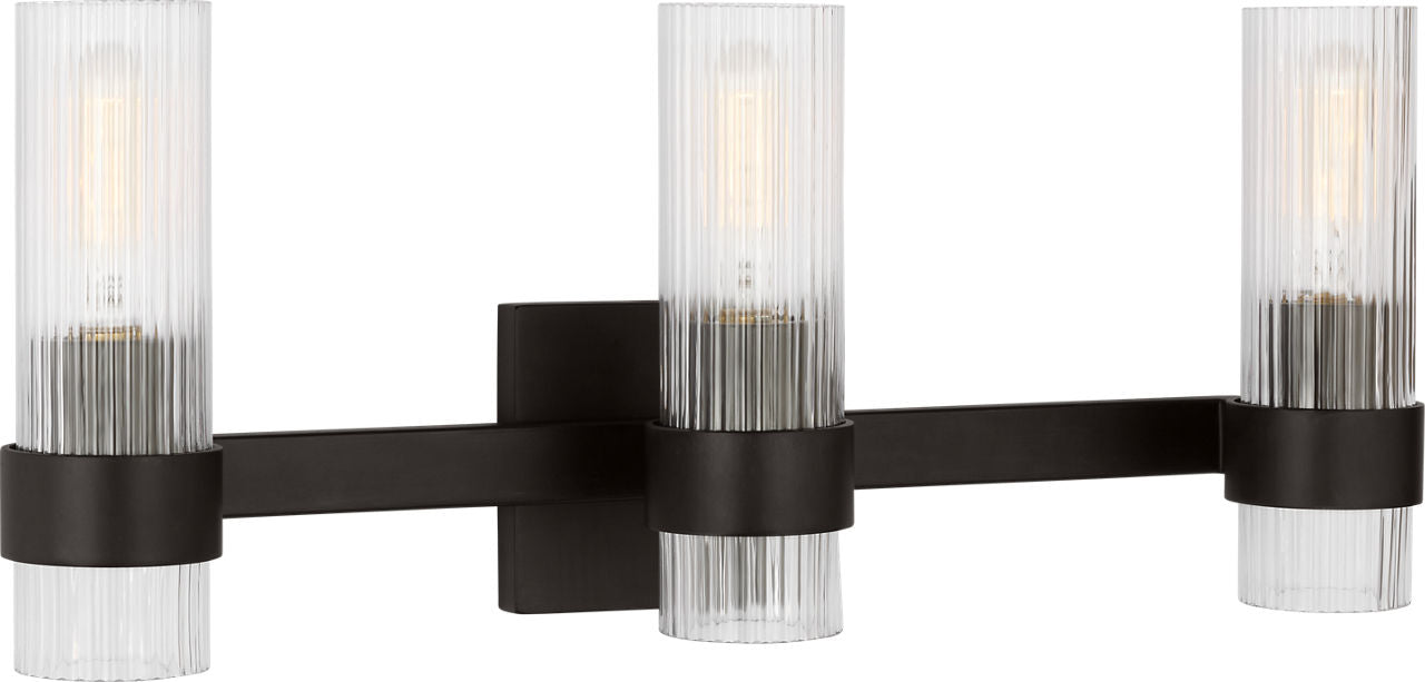 Visual Comfort Geneva 3-Light Vanity Sconce | CV1023 | Studio Collection