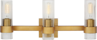 Visual Comfort Geneva 3-Light Vanity Sconce | CV1023 | Studio Collection