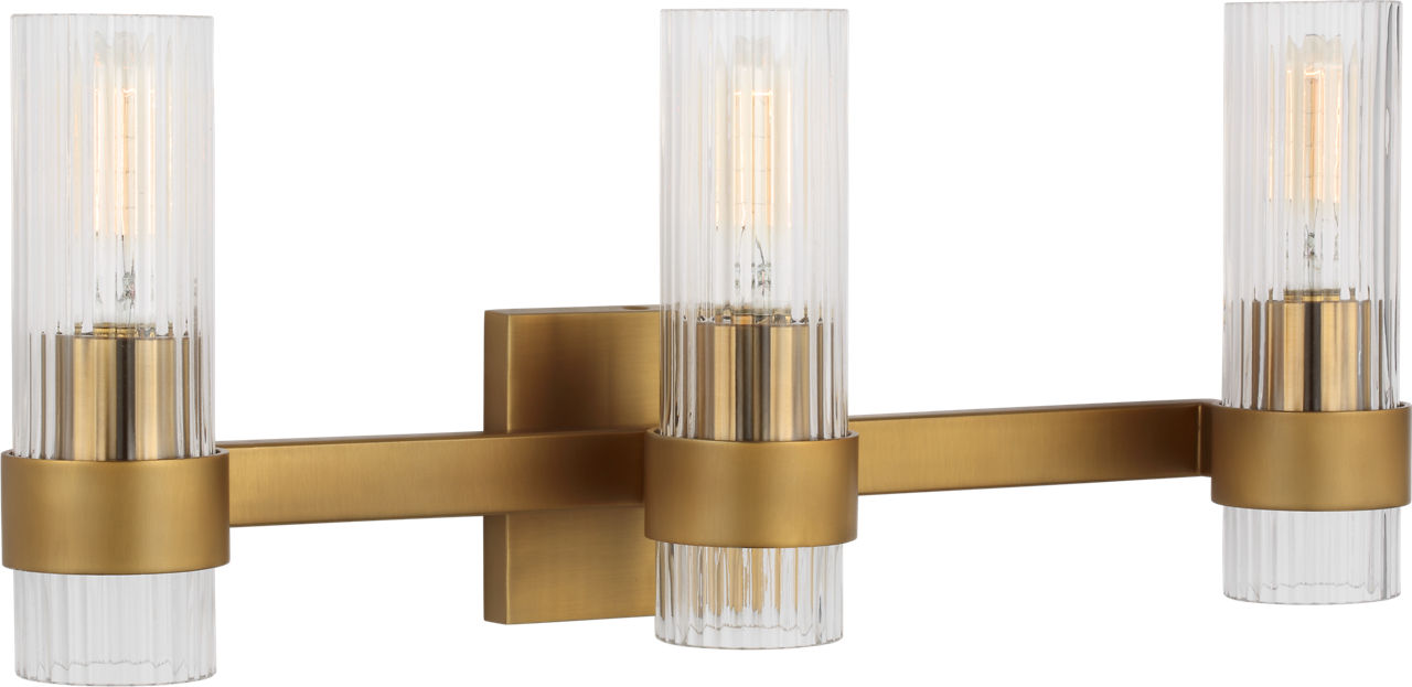 Visual Comfort Geneva 3-Light Vanity Sconce | CV1023 | Studio Collection