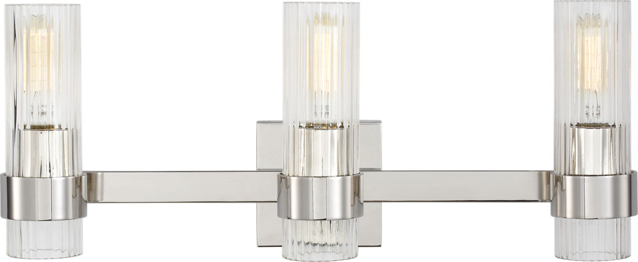 Visual Comfort Geneva 3-Light Vanity Sconce | CV1023 | Studio Collection