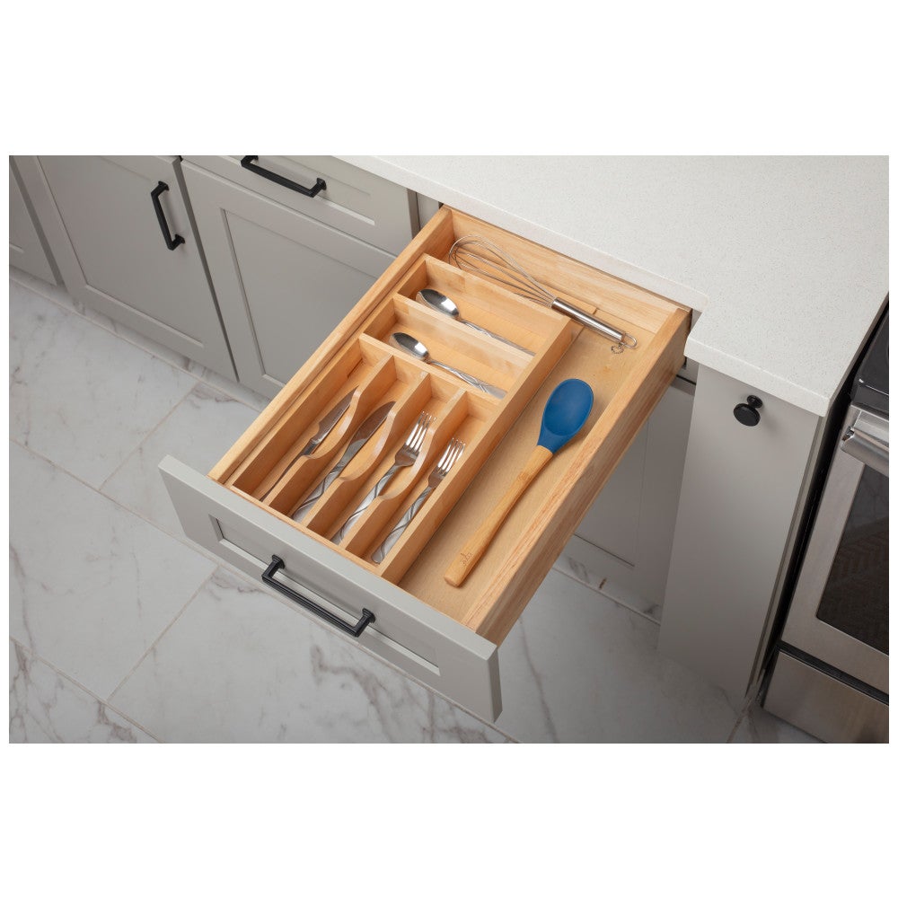 Adjustable SLIMLINE™ Cutlery Drop-In Drawer Insert