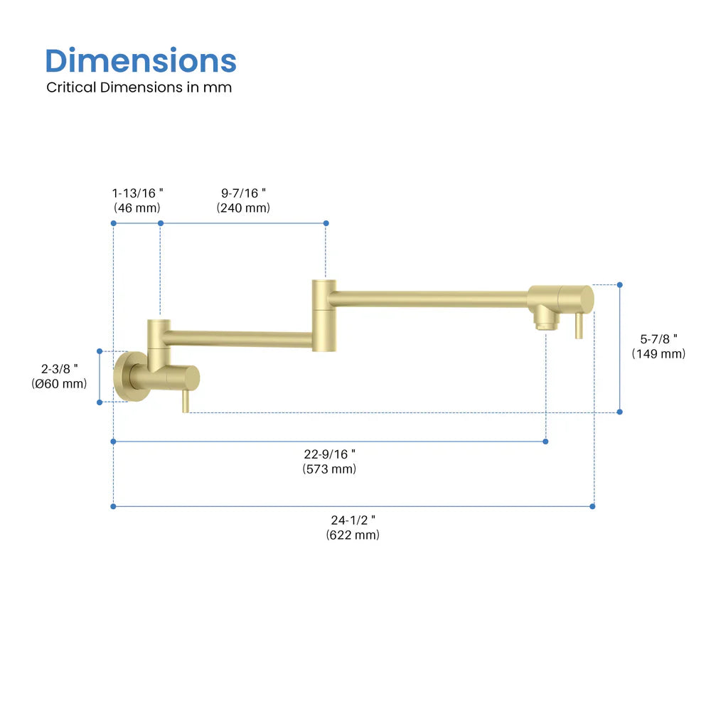 Kitchen Pot Filler - CPF-602