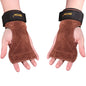 Leather Pull-Up Assist Straps for Gym Use