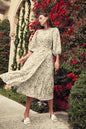 FLORAL WRAP DRESS