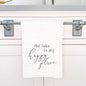 The Lake is My Happy Place - Cotton Tea Towel