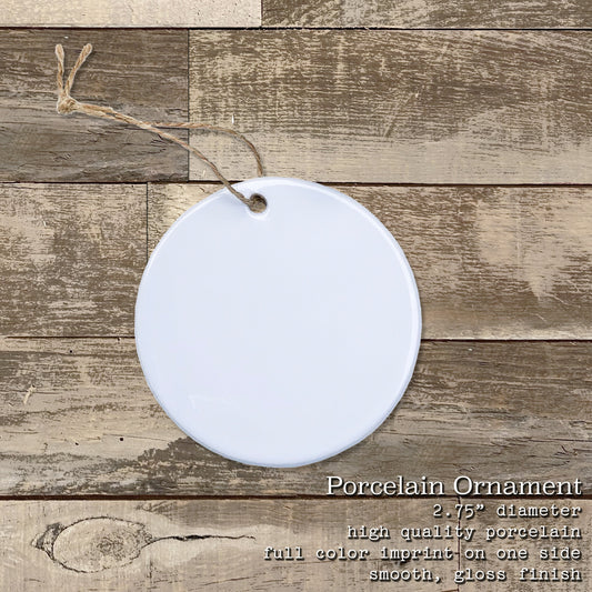 Coastal Wood Whale - Ornament