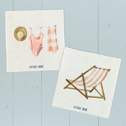 Beach Apparel and Chair - 2pk Swedish Dish Cloth