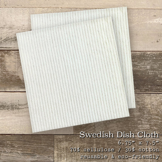 Peace Joy Noel, Seas & Greetings  - 2pk Swedish Dish Cloth