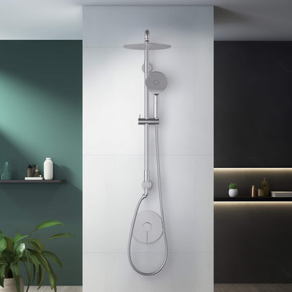 Halo Pressure Balanced 2-Function Shower Column with Rough In Valve