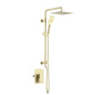 Quadra Pressure Balanced 2-Function Shower Column with Rough In Valve