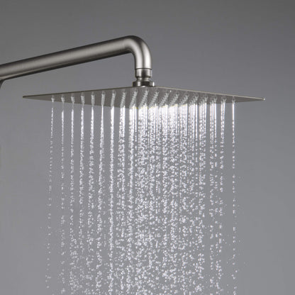 Quadra Pressure Balanced 2-Function Shower Column with Rough In Valve