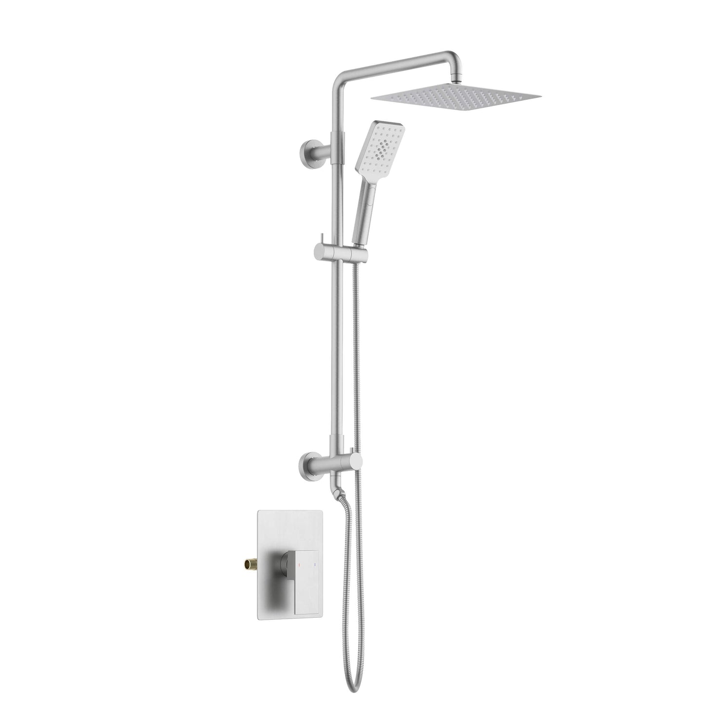Quadra Pressure Balanced 2-Function Shower Column with Rough In Valve