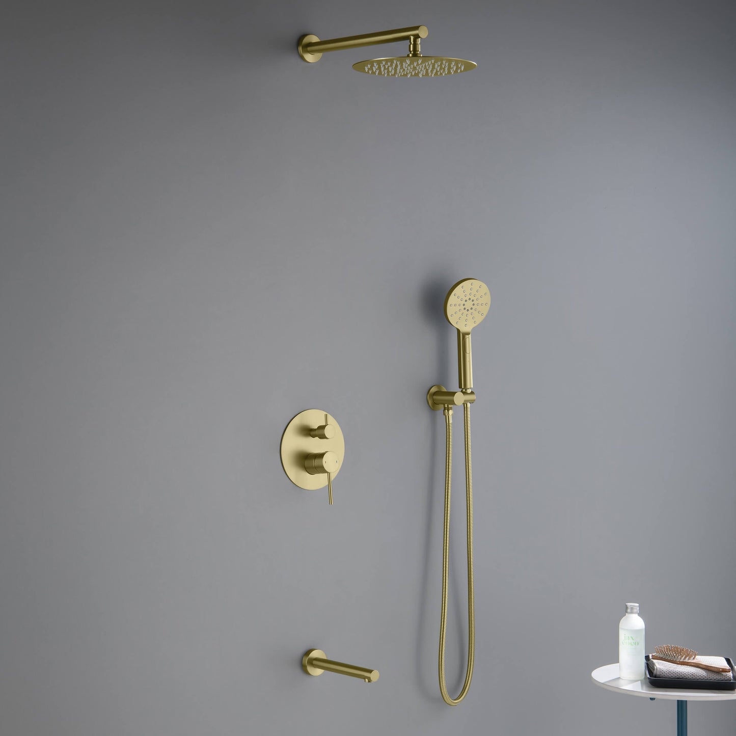 Halo Pressure Balanced 3-Function Shower System with Rough-In Valve