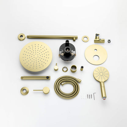 Halo Pressure Balanced 3-Function Shower System with Rough-In Valve