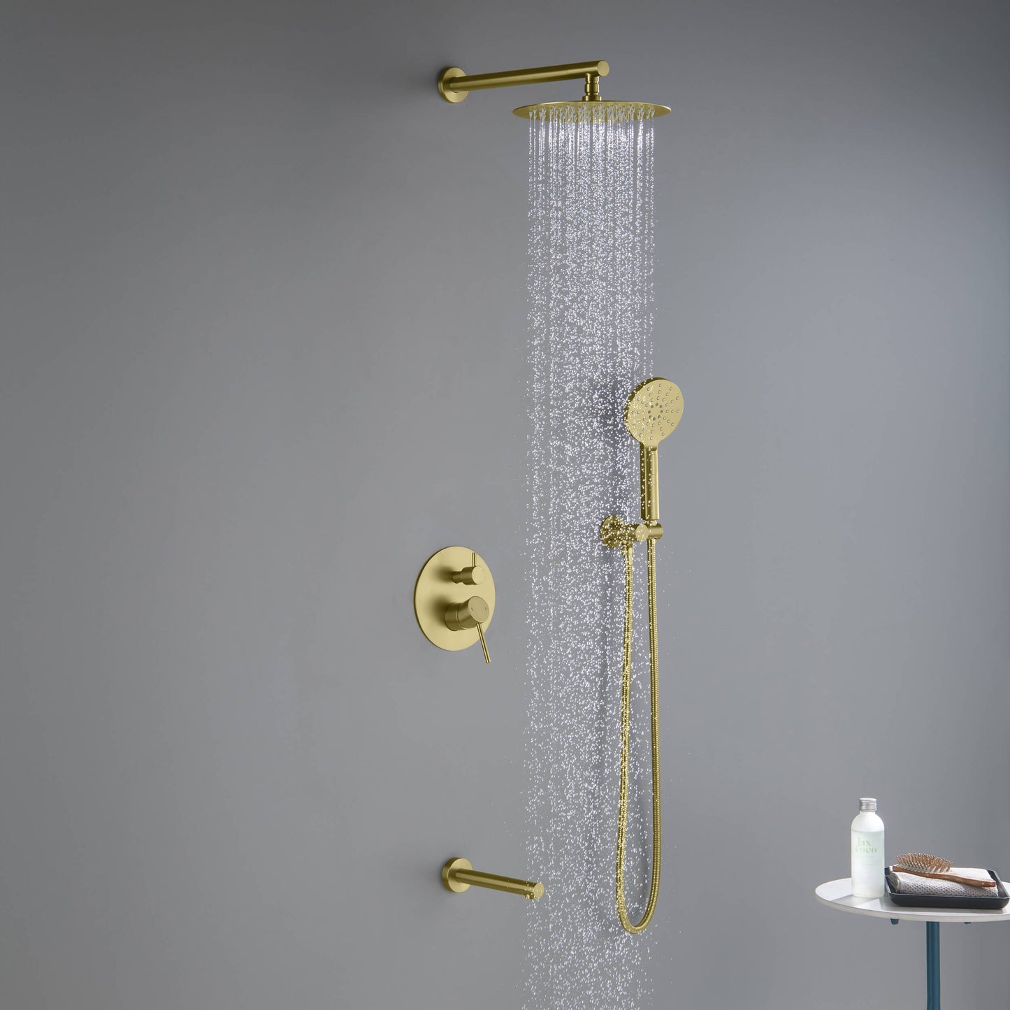Halo Pressure Balanced 3-Function Shower System with Rough-In Valve