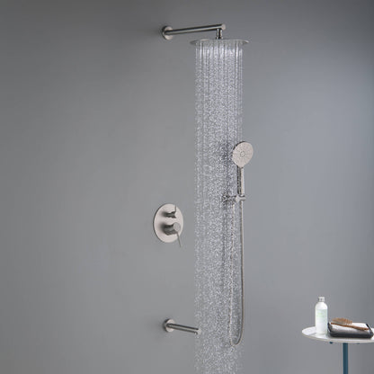 Halo Pressure Balanced 3-Function Shower System with Rough-In Valve