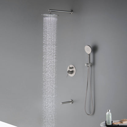 Halo Pressure Balanced 3-Function Shower System with Rough-In Valve