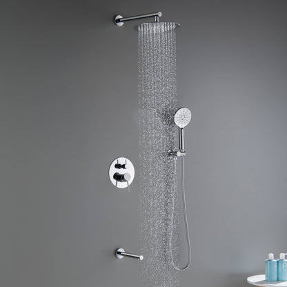 Halo Pressure Balanced 3-Function Shower System with Rough-In Valve