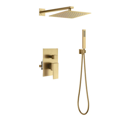 Quadra Pressure Balanced 2-Function Shower System with Rough-In Valve