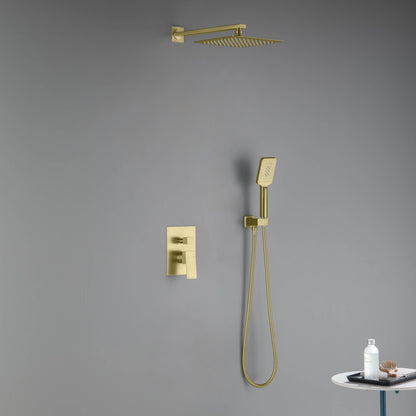 Quadra Pressure Balanced 2-Function Shower System with Rough-In Valve