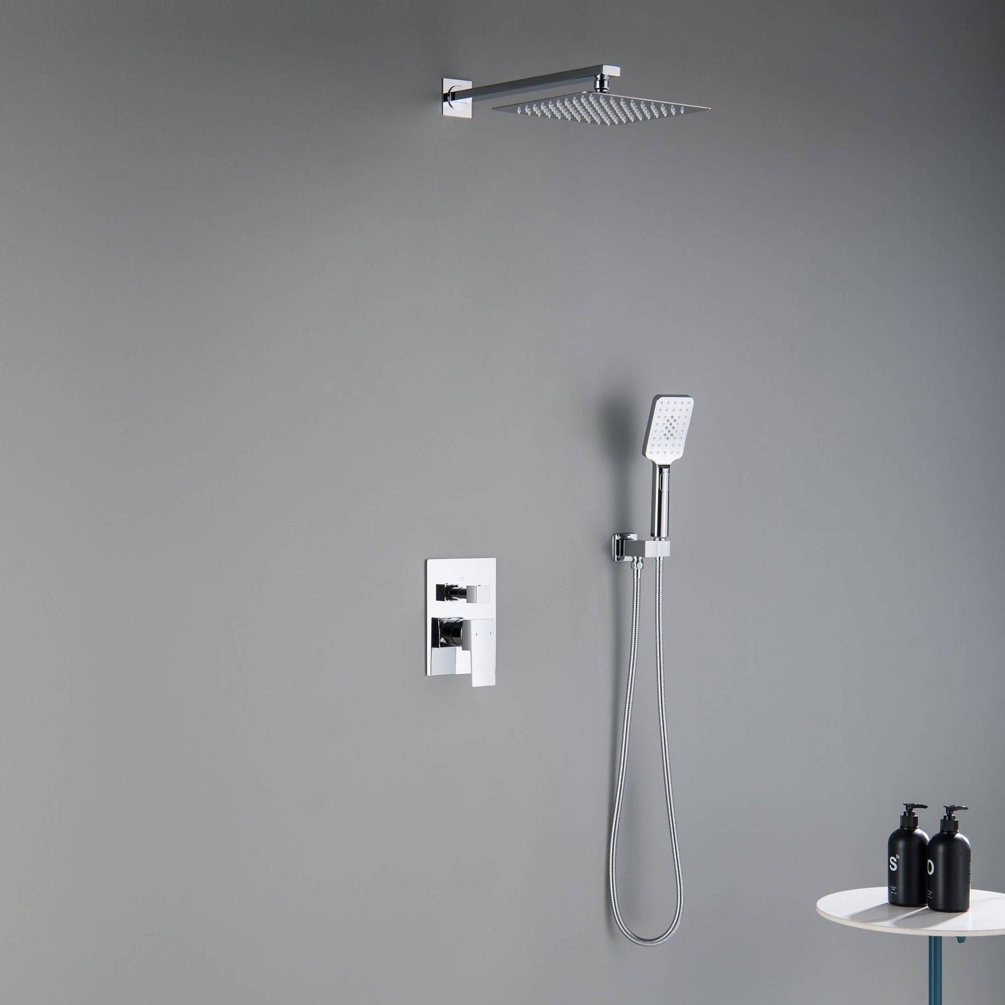 Quadra Pressure Balanced 2-Function Shower System with Rough-In Valve