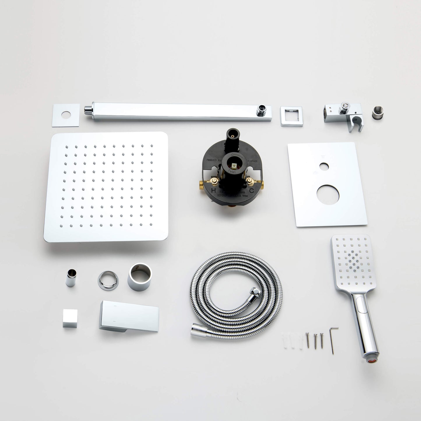 Quadra Pressure Balanced 2-Function Shower System with Rough-In Valve