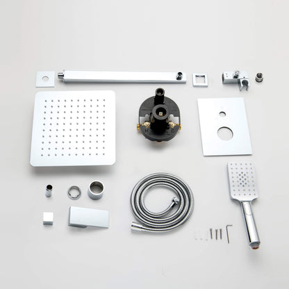 Quadra Pressure Balanced 2-Function Shower System with Rough-In Valve