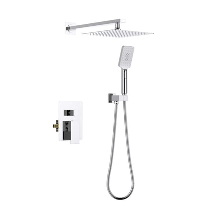 Quadra Pressure Balanced 2-Function Shower System with Rough-In Valve