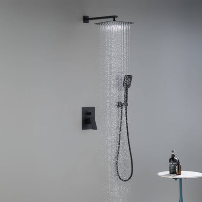 Quadra Pressure Balanced 2-Function Shower System with Rough-In Valve