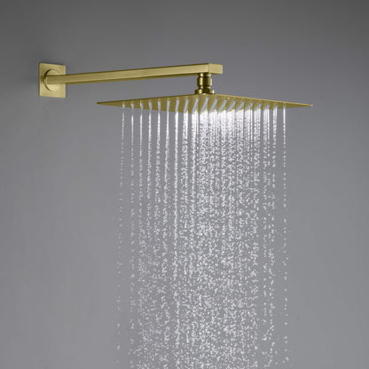 Quadra Pressure Balanced 3-Function Shower System with Rough-In Valve