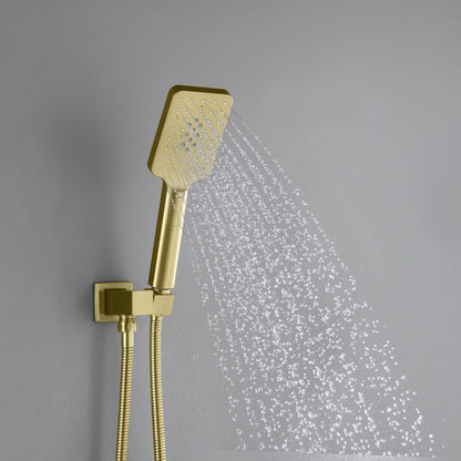 Quadra Pressure Balanced 3-Function Shower System with Rough-In Valve