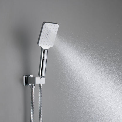 Quadra Pressure Balanced 3-Function Shower System with Rough-In Valve