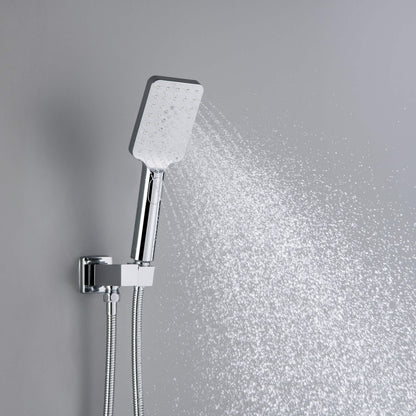 Quadra Pressure Balanced 3-Function Shower System with Rough-In Valve