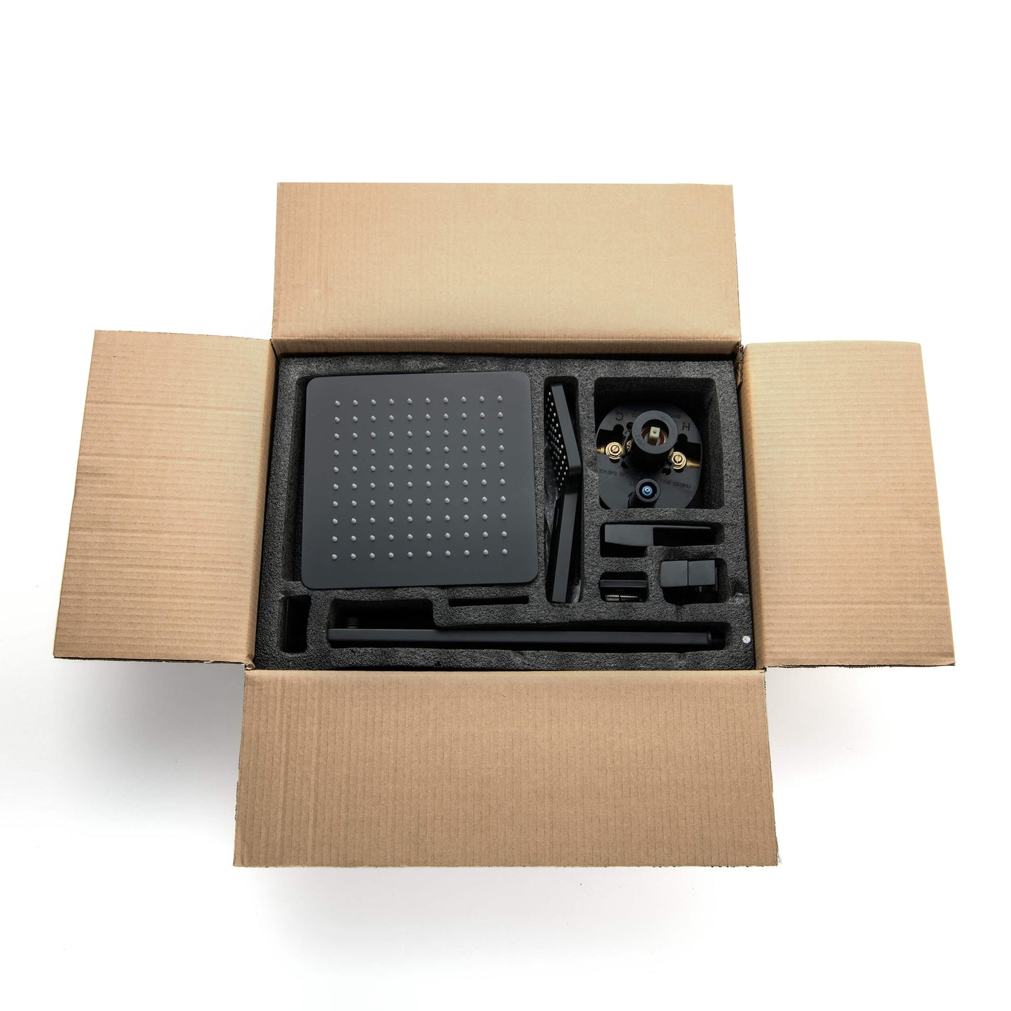 Quadra Pressure Balanced 3-Function Shower System with Rough-In Valve