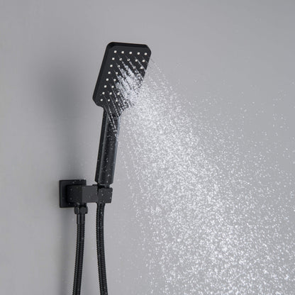 Quadra Pressure Balanced 3-Function Shower System with Rough-In Valve