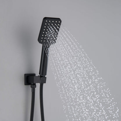 Quadra Pressure Balanced 3-Function Shower System with Rough-In Valve
