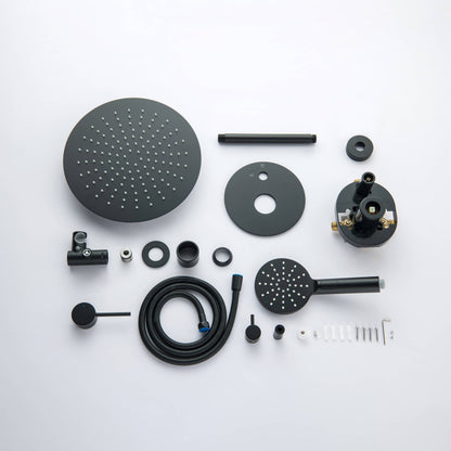 Halo Pressure Balanced 2-Function Ceiling Mount Shower System with Rough-In Valve