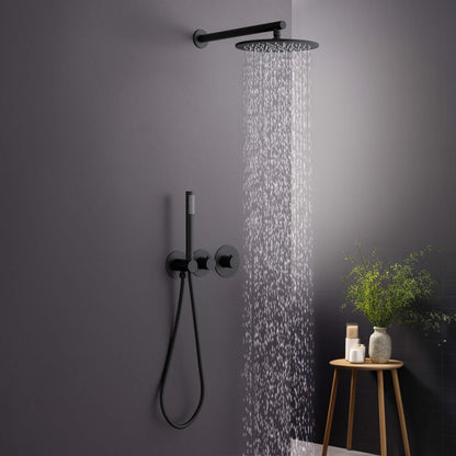 Halo 2 Way Thermostatic Shower System With Rough-in Valve
