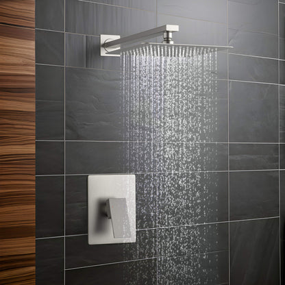Quadra Pressure Balanced Single Function Shower System with Rough-In Valve
