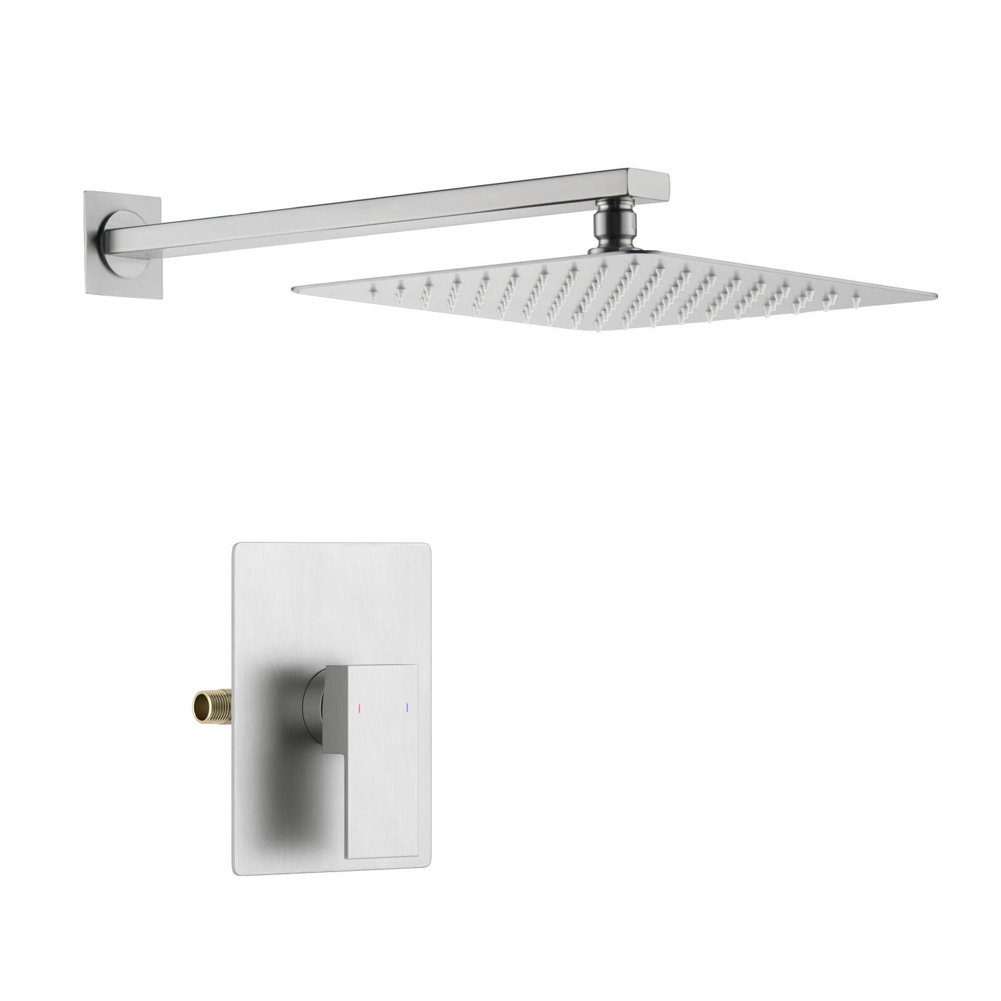 Quadra Pressure Balanced Single Function Shower System with Rough-In Valve
