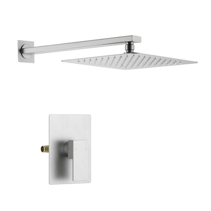 Quadra Pressure Balanced Single Function Shower System with Rough-In Valve
