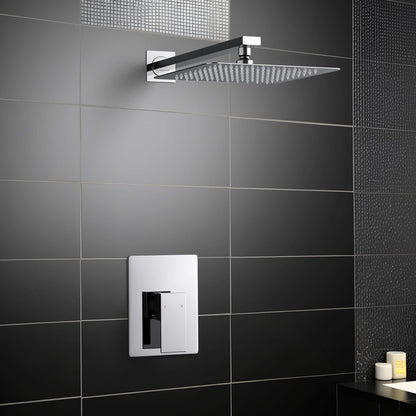 Quadra Pressure Balanced Single Function Shower System with Rough-In Valve
