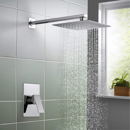 Quadra Pressure Balanced Single Function Shower System with Rough-In Valve