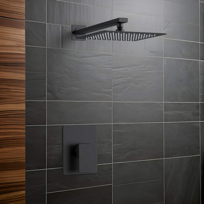 Quadra Pressure Balanced Single Function Shower System with Rough-In Valve