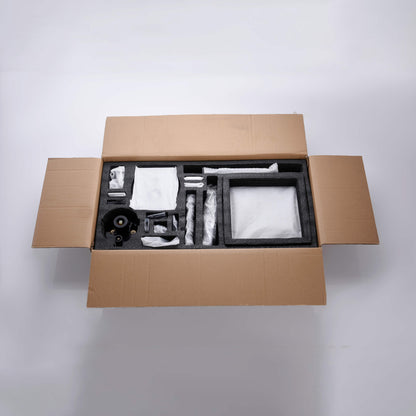 Quadra Pressure Balanced 3-Function Ceiling Mount Shower System with Rough-In Valve