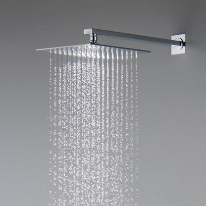 Quadra 2 Way Thermostatic Shower System With Rough-in Valve