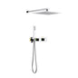 Quadra 2 Way Thermostatic Shower System With Rough-in Valve
