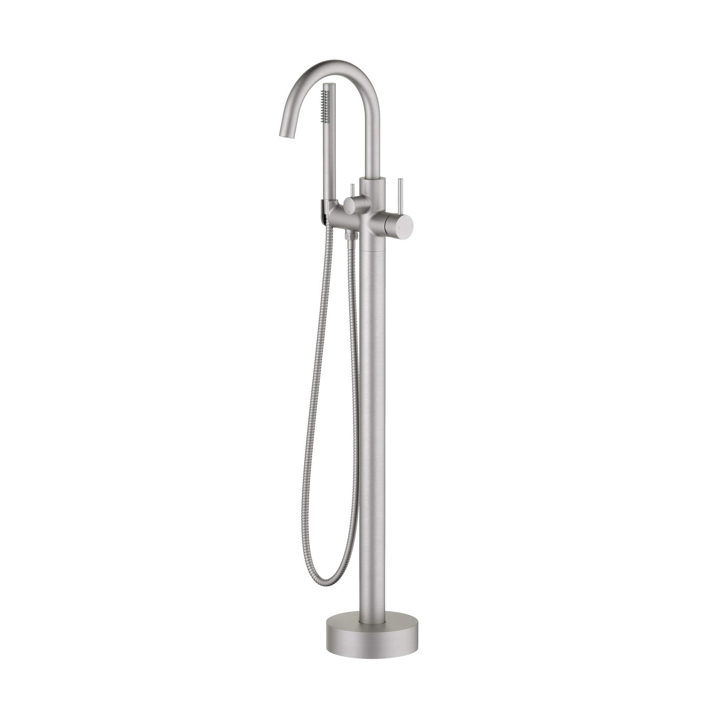 Halo Floor Mount Tub Filler With Hand Shower
