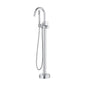 Halo Floor Mount Tub Filler With Hand Shower